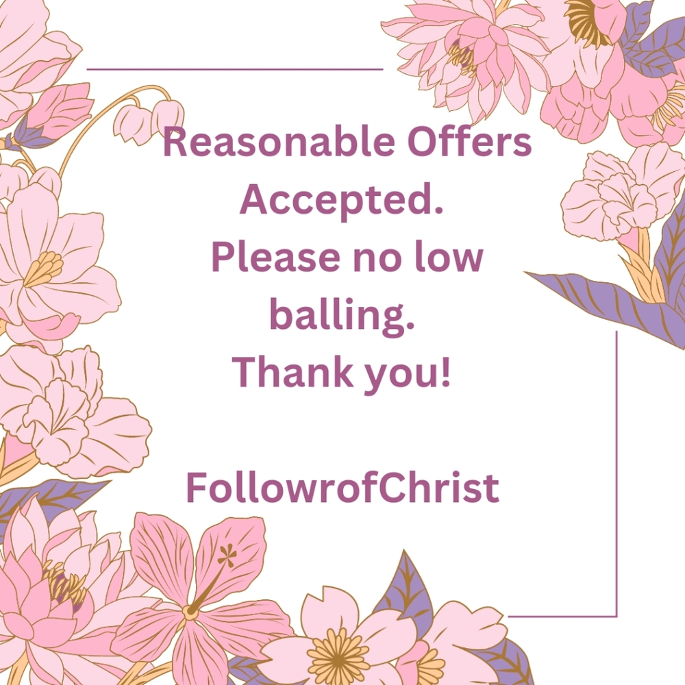 Reasonable Offers Accepted